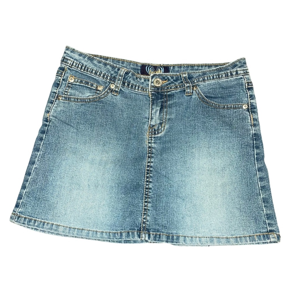 Mini Jean Skirt
